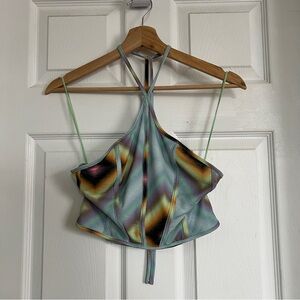 Colourful halter top from Urban Outfitters